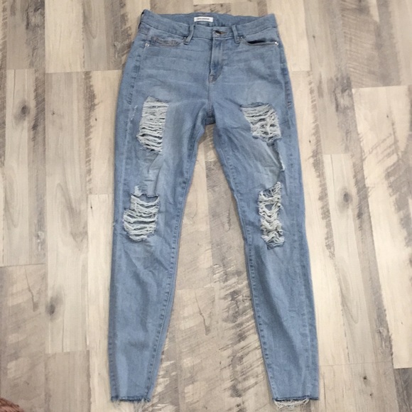 Good American Denim - Good American Good Waist distressed Jeans